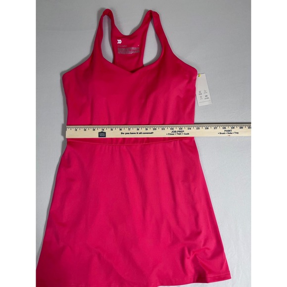 NWT All in Motion Women's Medium Racerback Exercise Dress Pink Activewear NEW - Picture 6 of 10